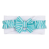 Little A Kelly Stripe Seersucker Headband